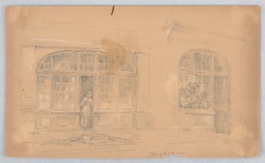 Schets in Bayeux