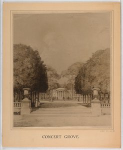 Schetsen van het Meer van Lugano door Arnold William Brunner