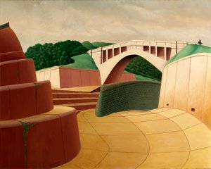 Overlaat, Ashokan Dam door Arnold Wiltz
