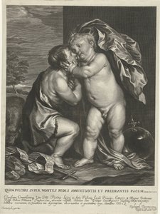 Christuskind en Johannes de Doper