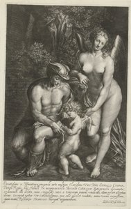Mercurius en Venus onderwijzen Amor