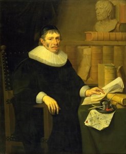 Portret van de advocaat Cornelis Bosch door Arnold van Ravesteyn