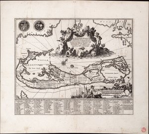 Mappa Aestivarum Insularum, alias Barmudas dictarum