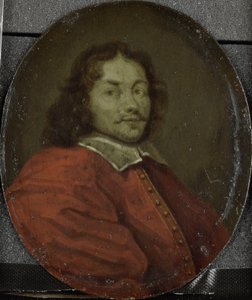 Portret van Matthijs Gansneb, genaamd Tengnagel, dichter in Amsterdam