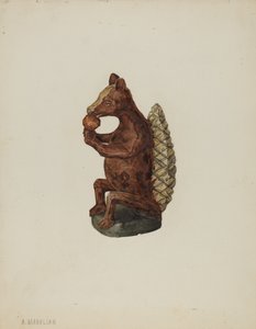 Pa. Duitse Eekhoornfiguur