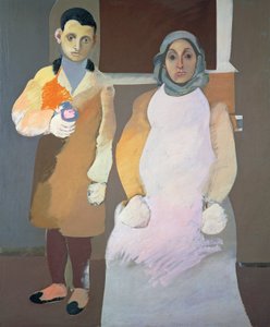 De kunstenaar en zijn moeder, ca. 1926-1936, door Arshile Gorky door Arshile Gorky