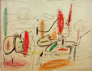 Zonder titel – Studie voor schilderij