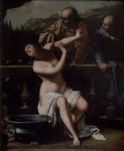 Susanna en de ouderlingen door Artemisia Gentileschi