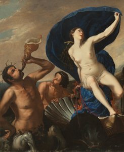 De Triomf van Galatea door Artemisia and associate Gentileschi