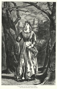 Cumnor Hall (gravure) door Arthur (after) Hopkins