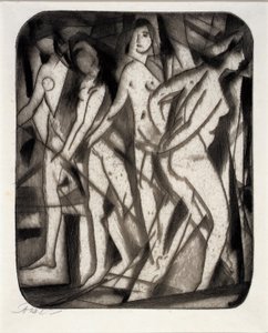 Andante door Arthur B. Davies