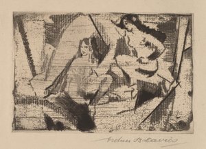 Verschijning door Arthur B. Davies