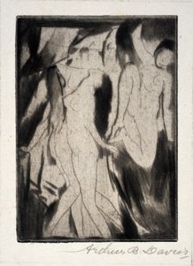 Extase door Arthur B. Davies