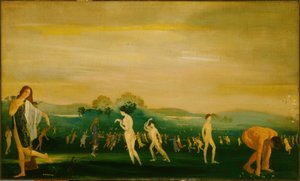 Elysische velden door Arthur Bowen Davies
