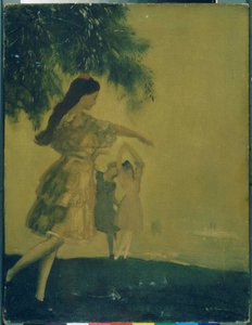 De dansers door Arthur Bowen Davies