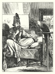 De Papegaai van de Vizier door Arthur Boyd (after) Houghton