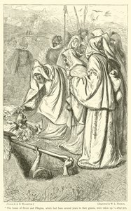De beenderen van Bucer en Phagius, die al jaren in hun graven lagen, werden opgegraven door Arthur Boyd Houghton