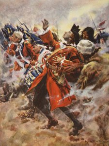 De dood van Wolfe, illustratie uit 