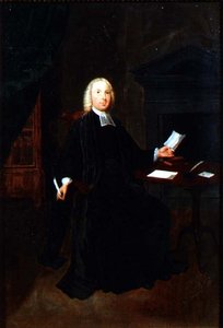 Portret van de Eerwaarde William Farington, Pastoor van Leigh in Lancashire, ca. 1741-42