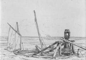 Op Thorpe Beach, 1887