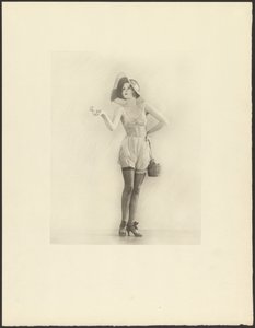 [Vrouw in lingerie]. door Arthur F. Kales
