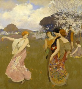 Lentebal, c. 1917