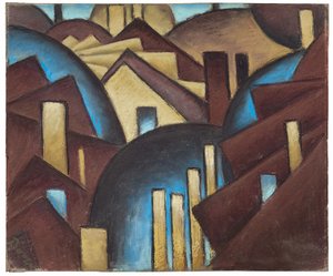 Natuur gesymboliseerd nr. 1 (Daken) door Arthur Garfield Dove