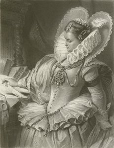 Elisabeth, Koningin van Engeland door Arthur Georg von Ramberg