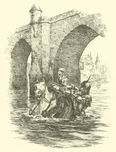 De Avonturen van Sir Artegall, De Saraceense Brug (gravure)