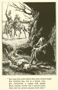 De Rode Kruisridder, In de grot van wanhoop