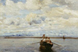 Kokkels Verzamelaars, 1885 door Arthur Hardwick Marsh