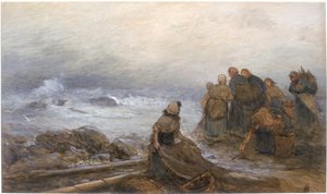 De oogst van de zee door Arthur Hardwick Marsh