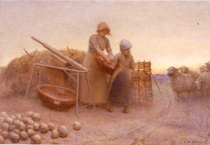 De raapsnijder door Arthur Hardwick Marsh