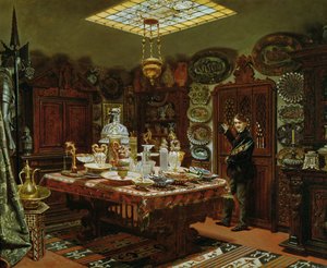 Interieur van de Verzameling Kamer van Monsieur Sauvageot, 1856
