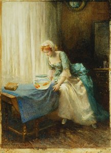 Goudvissen, 1909 door Arthur Hopkins