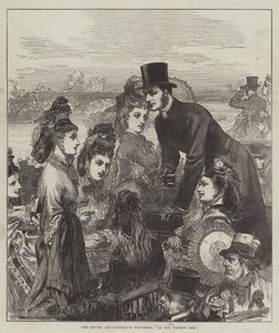 De Oxford en Cambridge bootrace, een oude varsity roeier door Arthur Hopkins