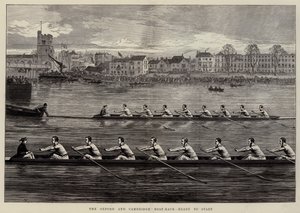 De Oxford en Cambridge Bootrace, Klaar om te Starten