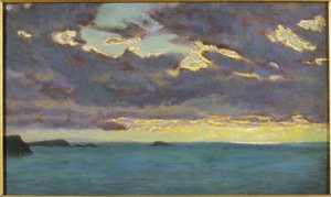 Vanaf Pentire Point door Arthur Hughes