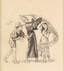 Mooi is zoals Mooi Doet, 1871 door Arthur Hughes