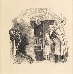 Kleine Bewaarder, 1871 door Arthur Hughes
