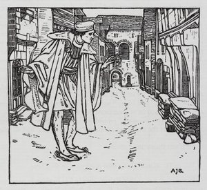 Hans Christian Andersen: De Geluksschoenen door Arthur Joseph Gaskin