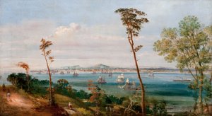 Dundee vanuit het Oosten van Craighead, East Newport door Arthur Lee