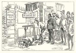 1314 na Chr., Harde Tijden (litho)