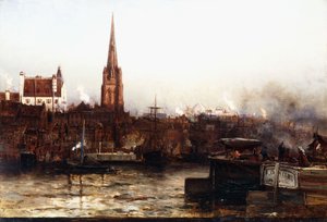Trinity vanaf de rivier, 1880