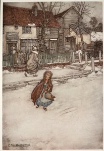 Bepaalde koekjesmakers zijn zo ver gegaan dat ze zijn beeltenis op hun nieuwjaarskoeken hebben gedrukt:, uit Rip Van Winkle door Washington Irving, pub. 1910