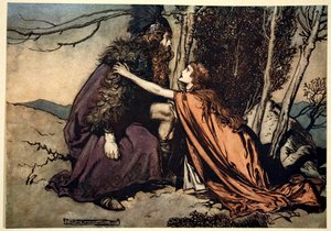 Vader! Vader! Vertel me wat je scheelt, met ontzetting vul je je kind!, 1910