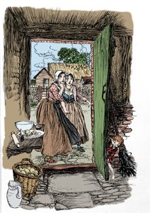 Illustratie door Arthur Rackham voor De Droom van een Zomernacht door William Shakespeare
