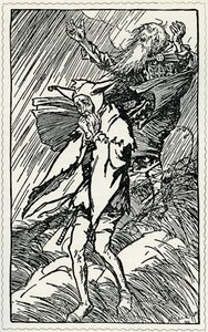Koning Lear door William Shakespeare door Arthur Rackham