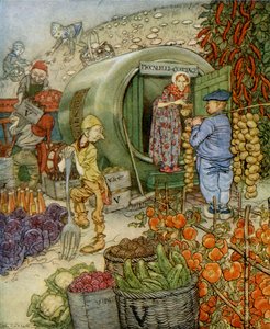 Meneer en mevrouw Azijn door Arthur Rackham