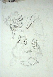 Studie voor Emma Williams Burlingham